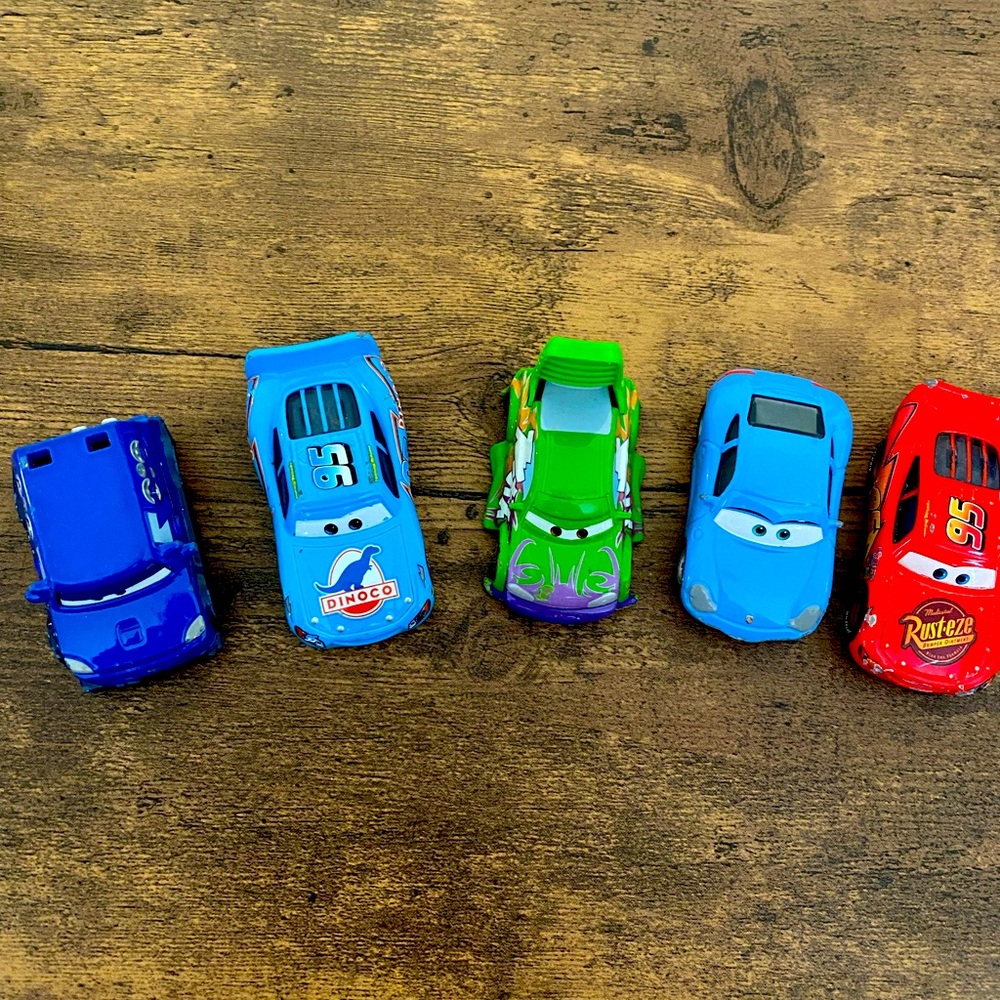 Lot of 5 Disney cars